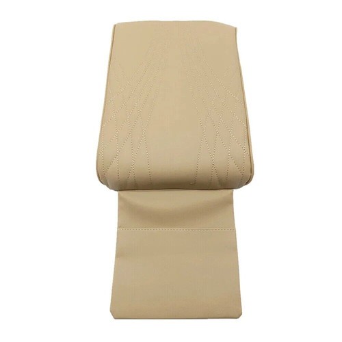 Car Armrest Pad Cover Auto Center Console Mat Heighten Cushion PU Leather - Picture 3 of 4