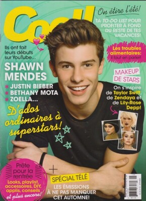 Shawn Mendes COOL Magazine 2016 KRISTEN BELL Lily-Rose Depp