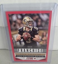 2013 Score Franchise Red Zone Drew Brees /30 #286 RARE CARD