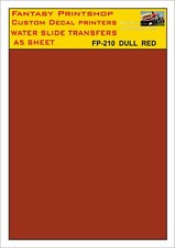 Adesivi Solido Colore A5 Acqua Scivolo Trasferimenti Modello Calcomanie Dull Red