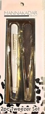 Manna Kadar 2 piece Tweezer Set