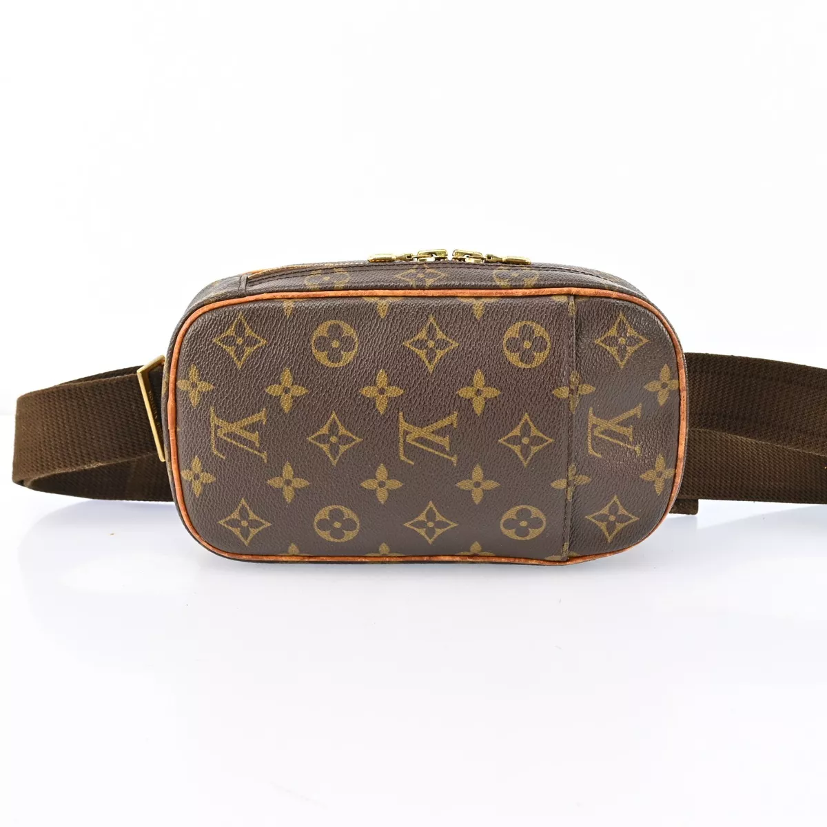 monogram canvas pochette gange