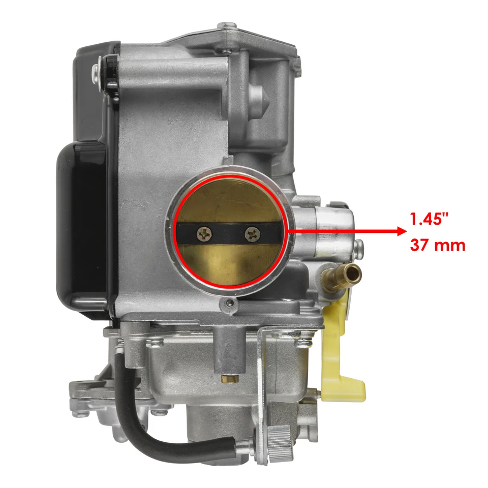 Caltric Carburetor For Honda Sportrax 300 TRX300EX TRX300 EX 2X4 1993-2006 - Image 3 of 4