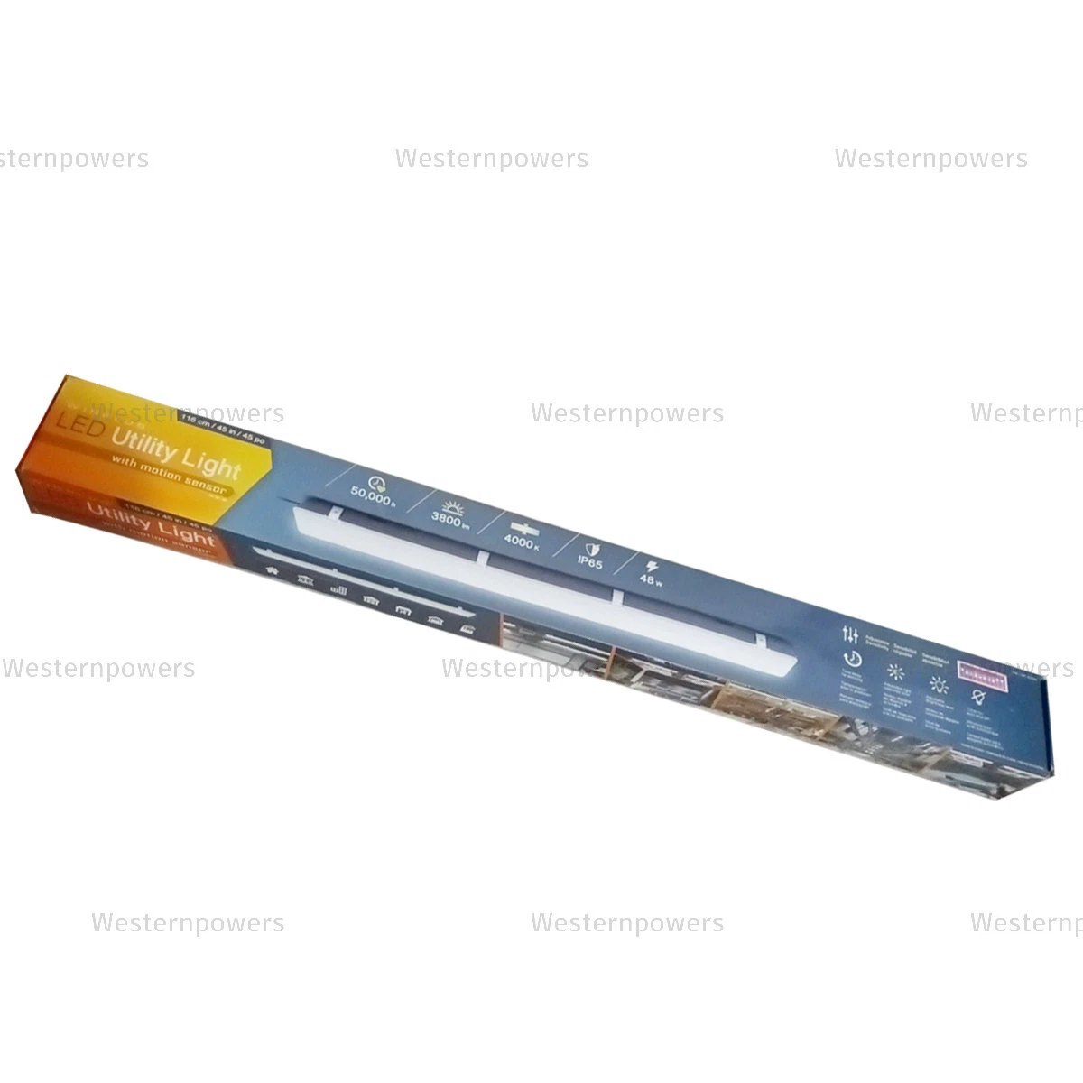 2 Pack WinPlus LED 45 inches Utility Light 3800 lumens 48W LED