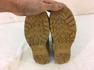 WELLCO HOT WEATHER sz7R TAN SPEED LACES VIBRAM SOLES COMBAT BOOTS NM 01131 Wellco Hot Weather 7 Regular 7 R Tan Combat Boots Speed  main image 3