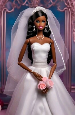 Valentines Day Bride And Groom Wedding Theme Picture Size A3 