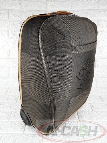 BIGSALE! AUTHENTIC $2250 LOUIS VUITTON Terre Damier Geant Conquerant 55 Luggage - Picture 2 of 12