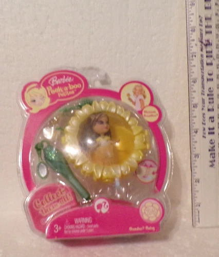 LOOK 2008 MATTEL # 24 PEEK-A-BOO BARBIE PETITES MINI BLOOSOM BEAUTIES SERIES NIP