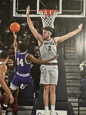 Gonzaga One Page Magazine Ad Steele Venters In The Paint , Great To frame 🔥