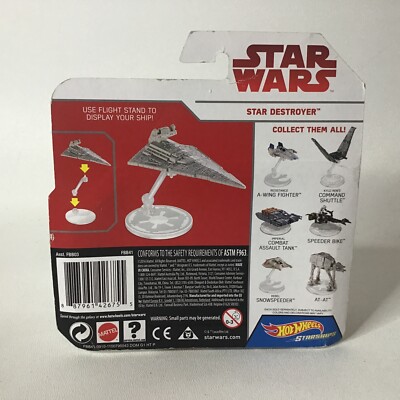 Hot Wheels Star Wars Starship Star Destroyer w/ Flight Stand 2016