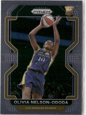2022-23 Panini Prizm WNBA Olivia Nelson-Ododa Rookie Los Angeles Sparks #198