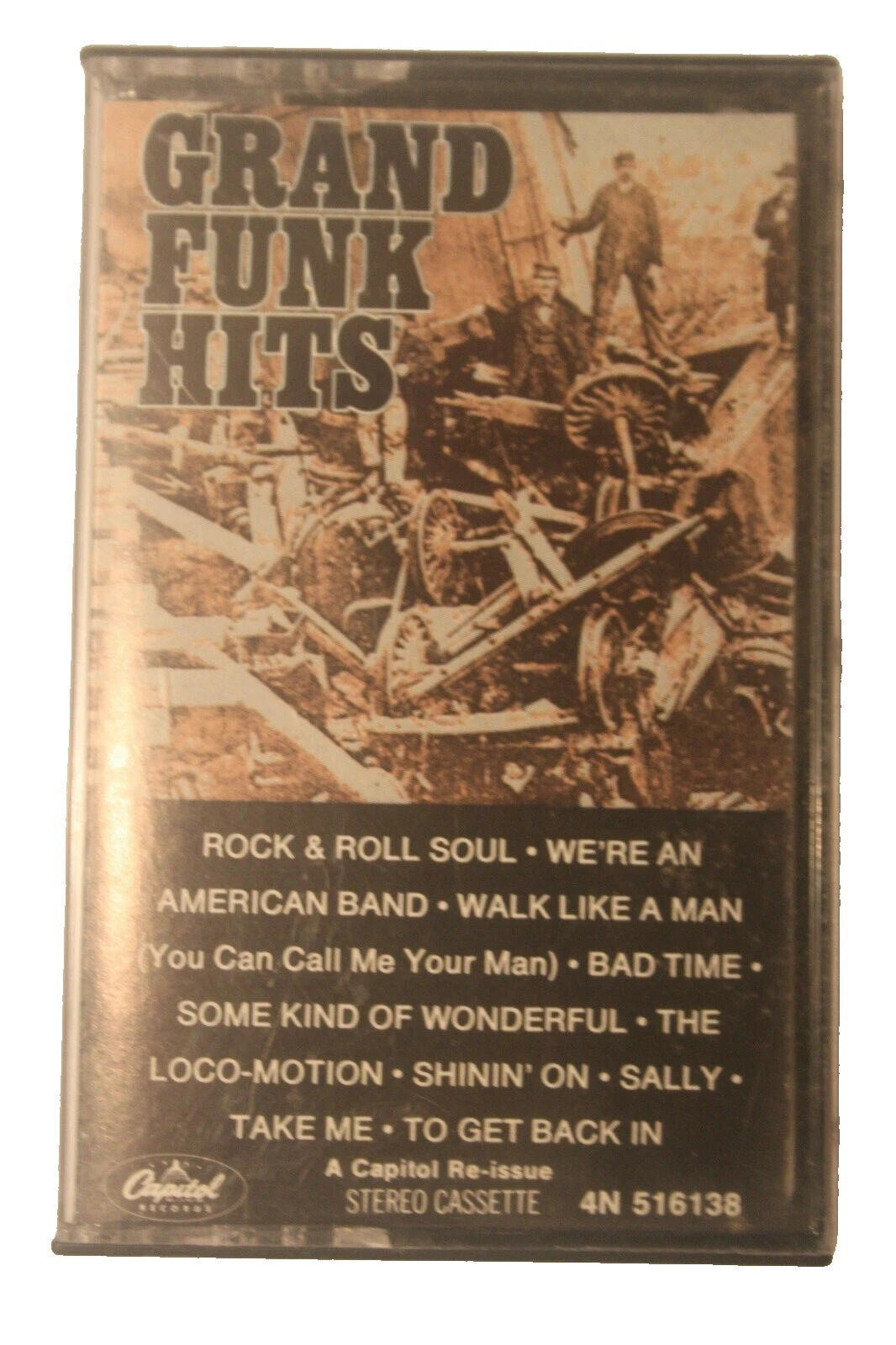 Grand Funk Railroad Excellent (EX) Condition Music Cassettes