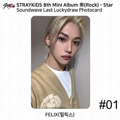 Stray Kids 8th Mini Album 樂 Rock Star Soundwave 5th Last Stray Kids 8th Mini Album 樂 Rock Star Soundwave 5th Last