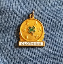 Vintage 4H 4-H  CLOTHING Charm, Coats & Clark Inc.