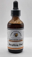 Rapsberry  Herbal Tincture, 2 fl. oz. Menstrual, Reproductive & Hormonal Balance