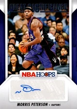 Morris Peterson #GS-MPR Great Significance Auto 2024-25 Panini Hoops  Raptors