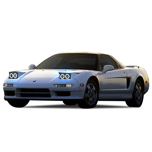 Bright White LED Headlight Halo Ring Kit for Acura NSX 91-01