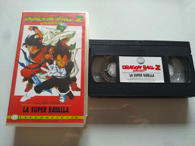 Dragon Ball Z La Super Batalla Akira Toriyama Pelicula VHS Español 3T