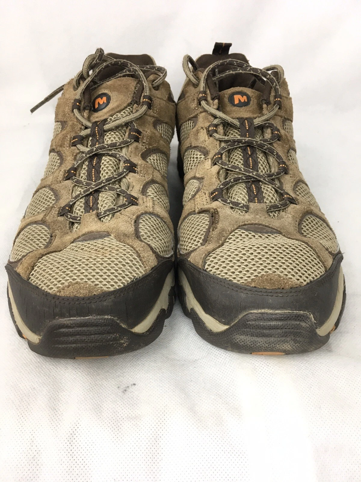 merrell suede leather mesh trail hiking shoes