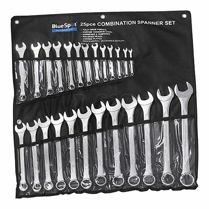 Combination Spanner Set of 25 Metric 6 to 32mm by BlueSpot - 4131