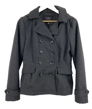 Celebrity Pink Women’s Coat Jacket Size M Charcoal Black
