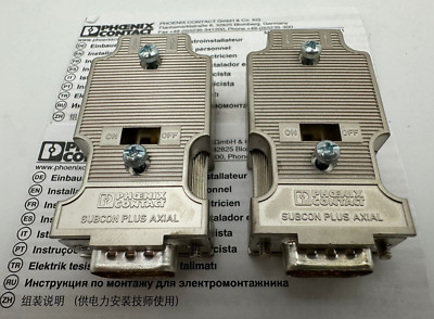 (2 STÜCK NEU) PHOENIX CONTACT 27 44 38 0 SUBCON-PLUS-PROFIB/AX/SC