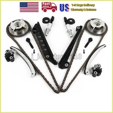 Timing Chain Kit Camshaft Phaser VCT Selenoid 1L3Z-6L266-AA For 05-10 Ford 4.6L