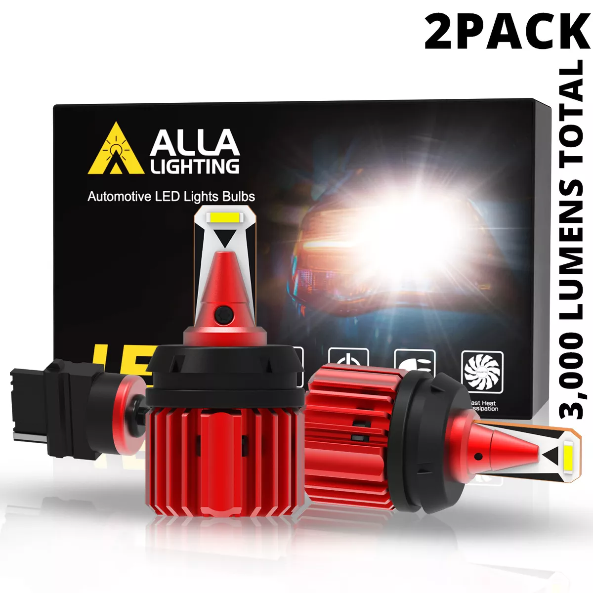 LED White 3156 Back Up Light Bulb Reverse Lamp for Lincol Alla