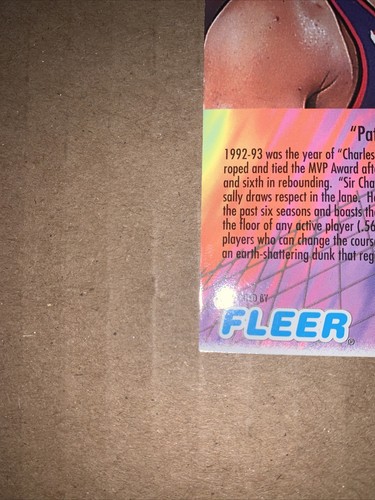 Charles Barkley 1993 Fleer NBA Jam Session Game Breakers Card - Picture 9 of 10