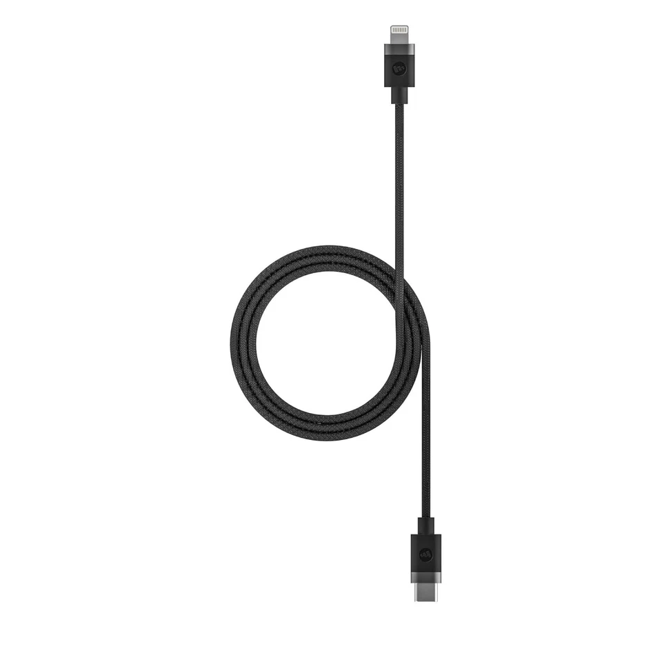 New Mophie - USB C To Apple charging Cable 3.2ft (1m) - Black - Image 2 of 3