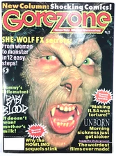 GOREZONE #19 - Fall 1991 - SHE-WOLF - BABY BLOOD - THE UNBORN- 4 Posters - MORE!