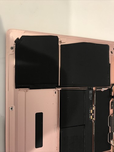 Apple MacBook A1534 Retina 2017 12" oro rosa estuche inferior 613-04333-A - Imagen 6 de 11