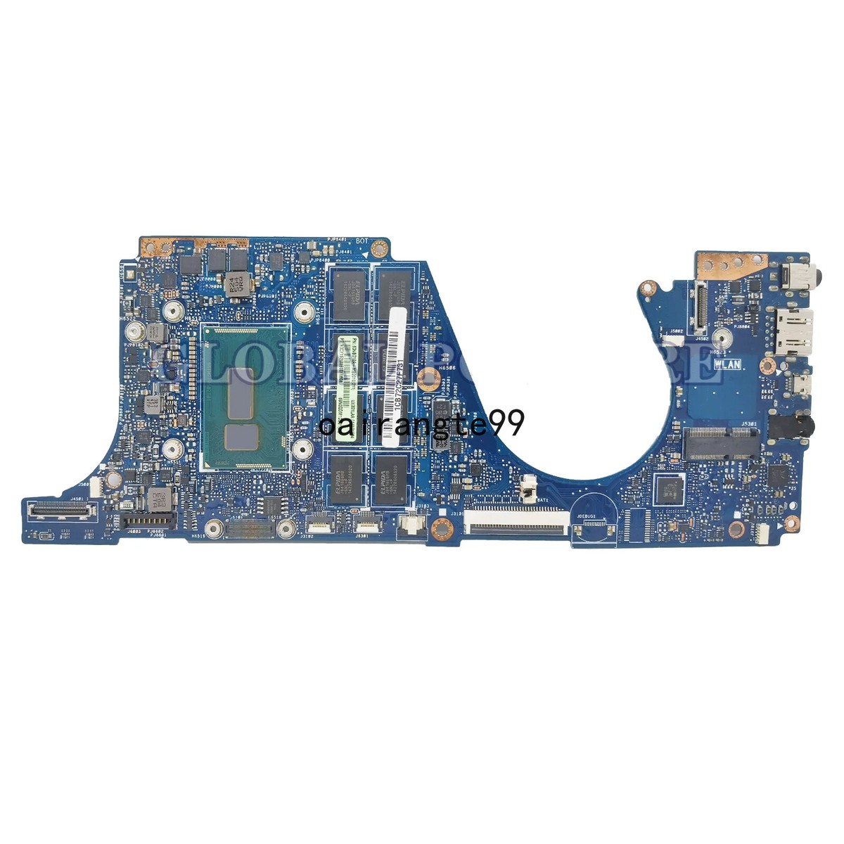 For ASUS ZENBOOK UX301 UX301L UX301LA Motherboard I3 I5 I7 CPU 8GB