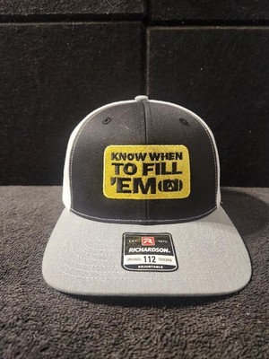 Know When To Fill 'Em Prescriptions Richardson SnapBack Trucker Hat