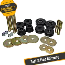 Energy Suspension 3.4137G Black Body Mount Bushing Kit for 63-66 Chevrolet C10