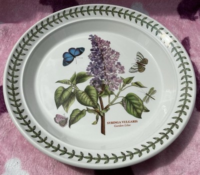 Portmeirion Botanic Garden Flieder Syringa Vulgaris Salatteller 21,5 cm Durchmesser
