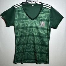 Mexico National Soccer Team 2018-19 Green Home Jersey Women's XL