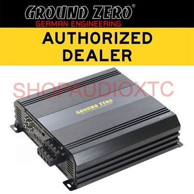GROUND ZERO GZCA 500.Q1 4-channel competition SPL amplifier
