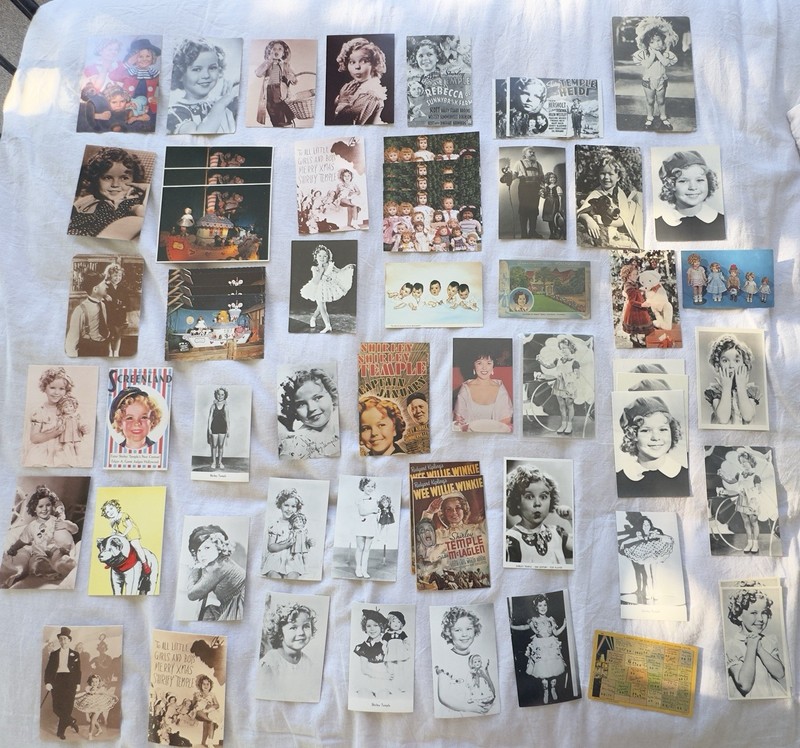 BIG LOT Shirley Temple photos/books/postcards/pins/necklace and more!