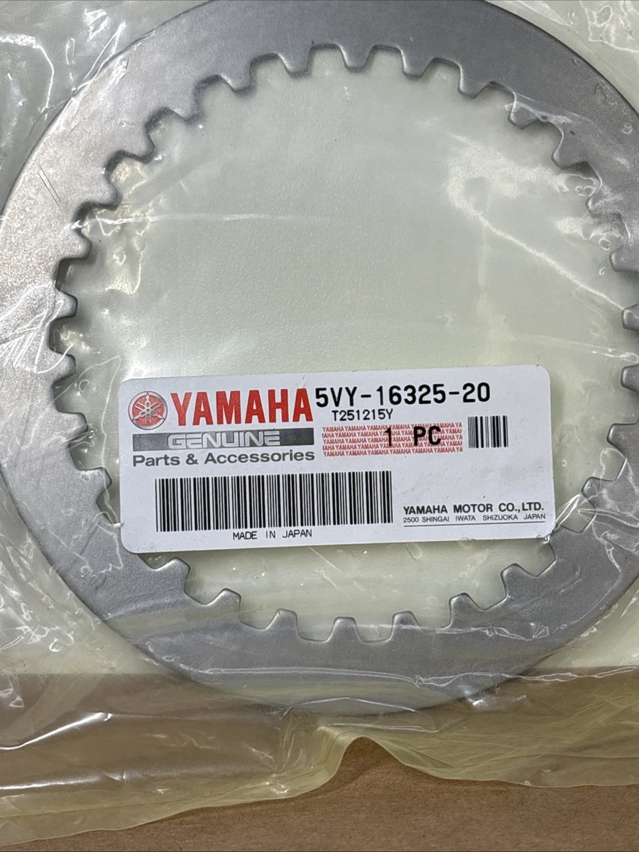 Genuine OEM Yamaha 5VY-16325-20 Clutch Plate Steel Disc New Made In Japan photo 2
