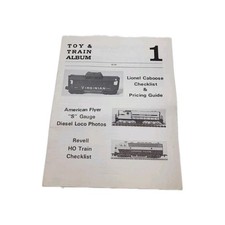 Toy & Train Album #1 Lionel Caboose Checklist & Pricing Guide