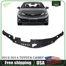 Radiator Support Cover Textured Black Duct Seal Plastic For 2012-14 Toyota Camry