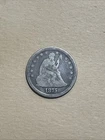 1875-P Philadelphia Seated Liberty Quarter, US 25c Silver Type Coin