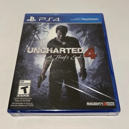 NEW Uncharted 4 A Thiefs End (PlayStation 4 PS4, 2016) Sealed