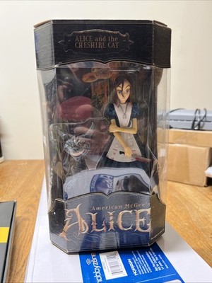 2000 American McGee's Alice and the Chesire Cat Figure NIB Large Eyes