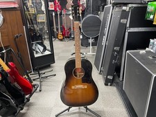 Gibson 1962 J-45 Acoustic Guitar Used, Top Crack, Bridge Lift, Weather Checking