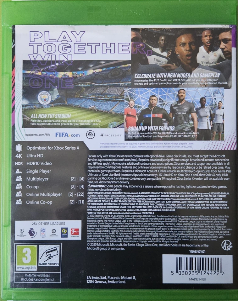 FIFA 21 for Xbox One, photo 2 of 3