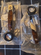 Nos C087 Casement Window Crank Handles Chrome Splined Pair Classic Muscle Car