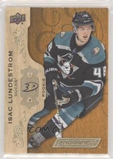 2018-19 Upper Deck Engrained Rookies 247/299 Isac Lundestrom #68 4l3