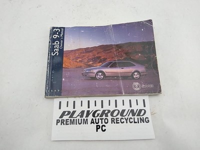 Saab 93 9-3 OG Convertible Owners Manual Booklet Fits 1998-2003 98 99 00 01